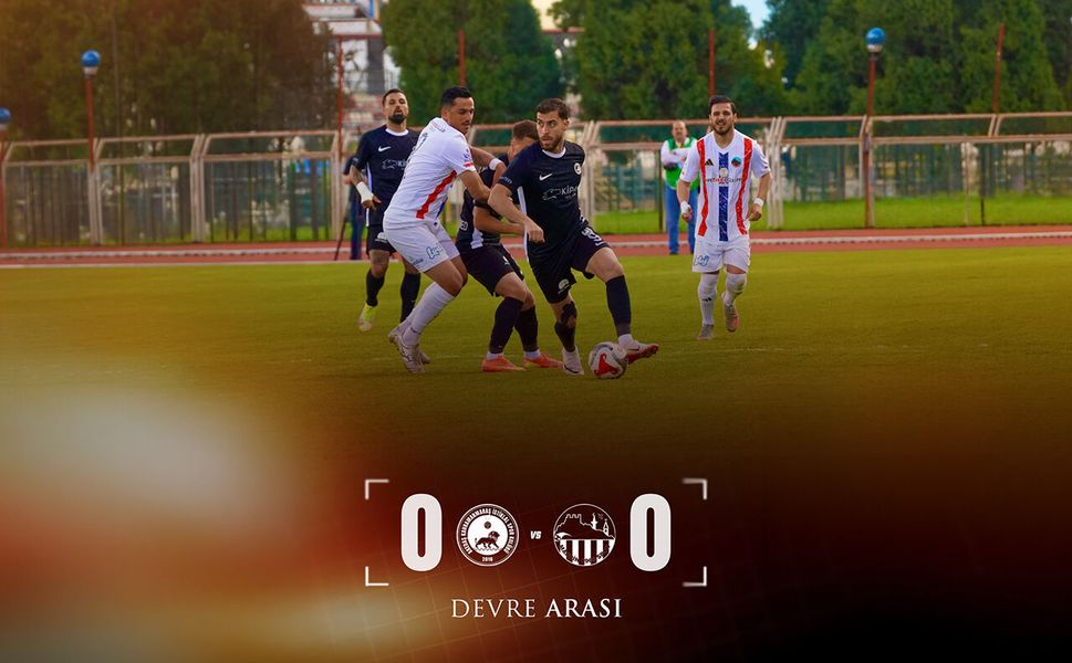 İstiklalspor ve Mardin 1969 Spor'dan ilk 45 dakikada gol sesi çıkmadı!