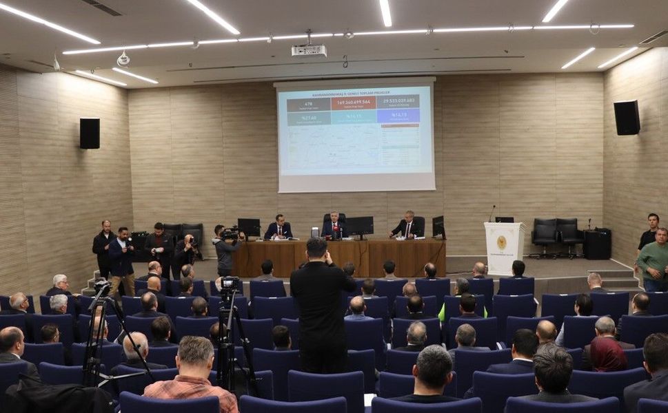 Kahramanmaraş'ta Nisan Ayı İl Koordinasyon Kurulu Toplantısı düzenlendi