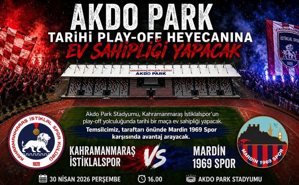 Akdo Park tarihi play-off heyecanına ev sahipliği yapacak