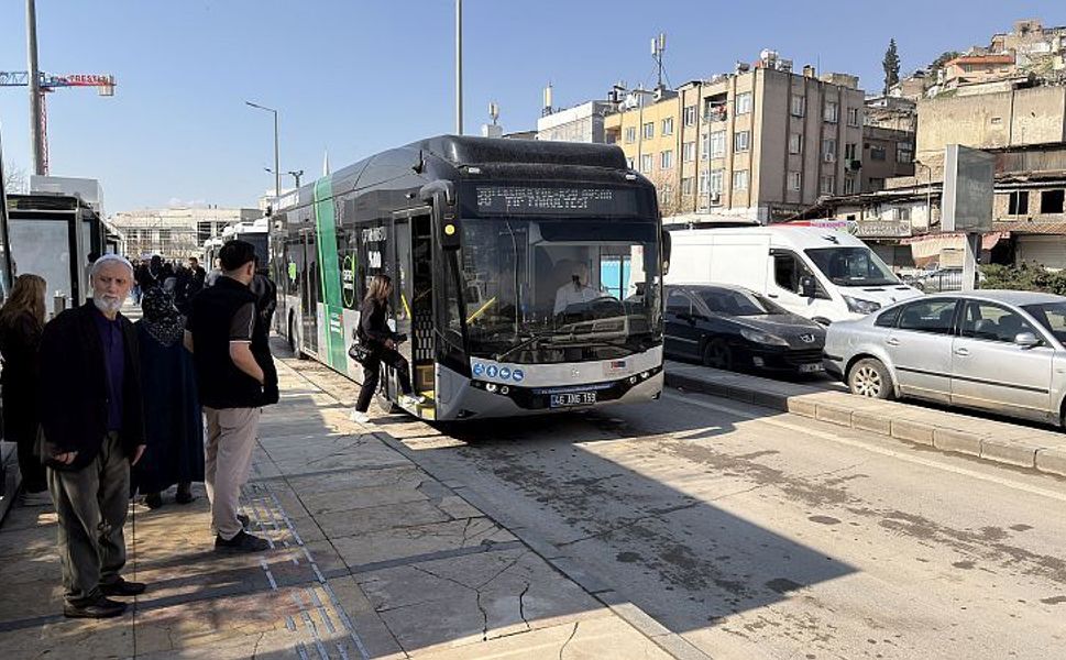 Kahramanmaraş’ta 15 Temmuz’da Belediye Otobüsleri Ücretsiz