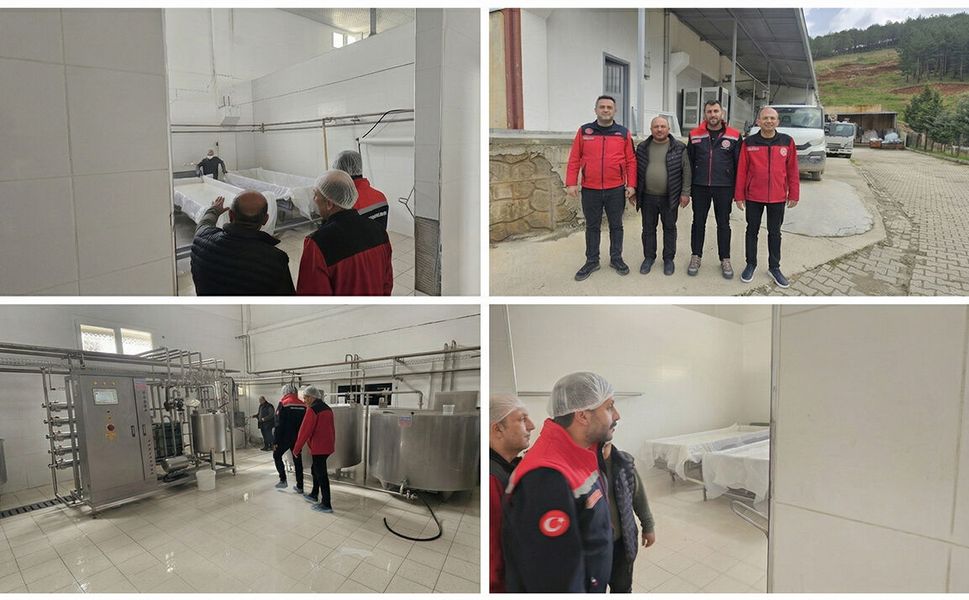 Kahramanmaraş’ta Süt Üretimine Yakın Takip