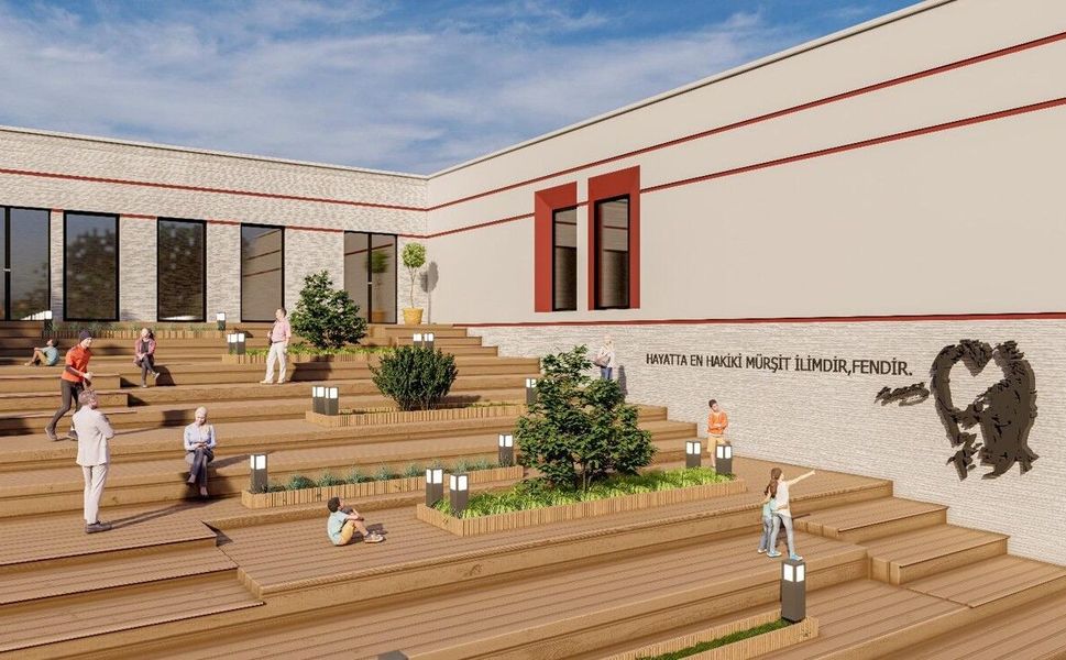 Elbistan’ın Yeni Kütüphanesinde Sona Doğru