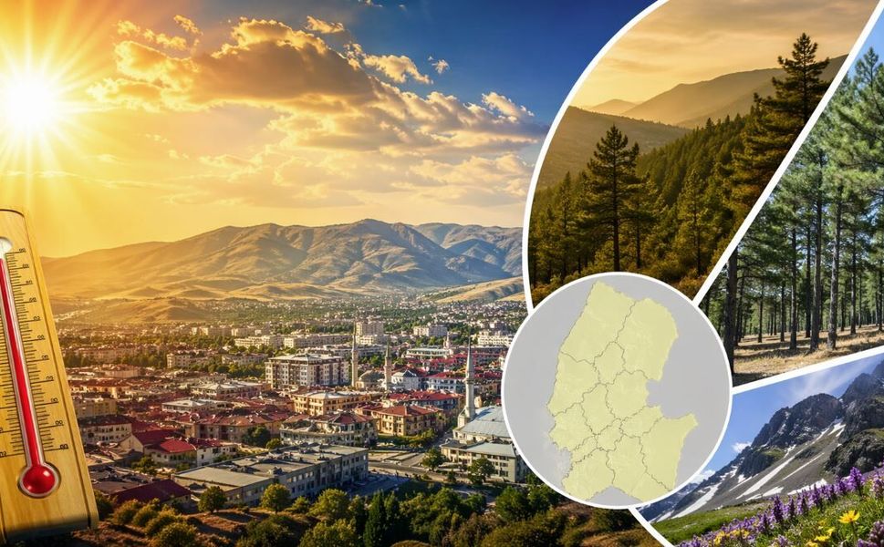 Kahramanmaraş’ta sıcaklıkların en yüksek olduğu ay hangisi?