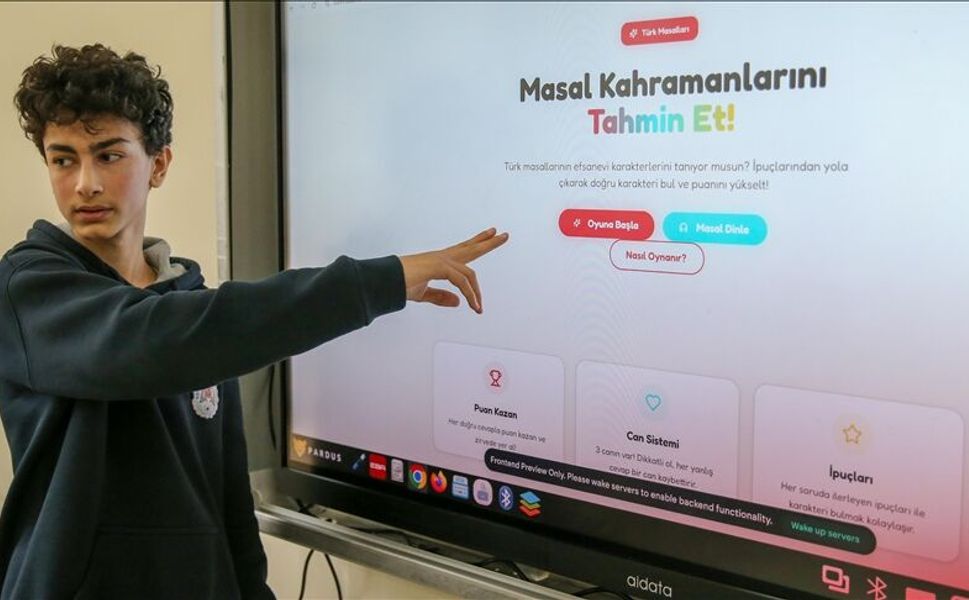 Türk masal kahramanlarını tanıtmayı amaçlayan proje TÜBİTAK Türkiye finalinde