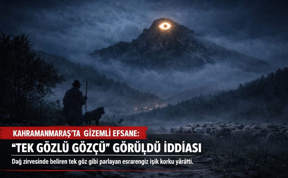 Kahramanmaraşlı çobanların korkusu gözcü efsanesi
