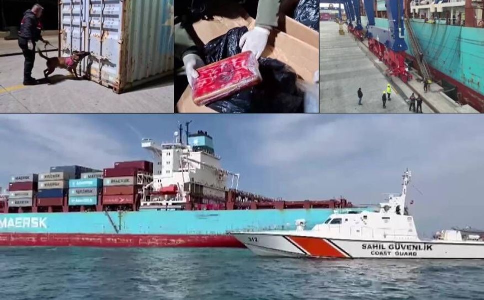 500 milyon liralık kokain ele geçirildi!