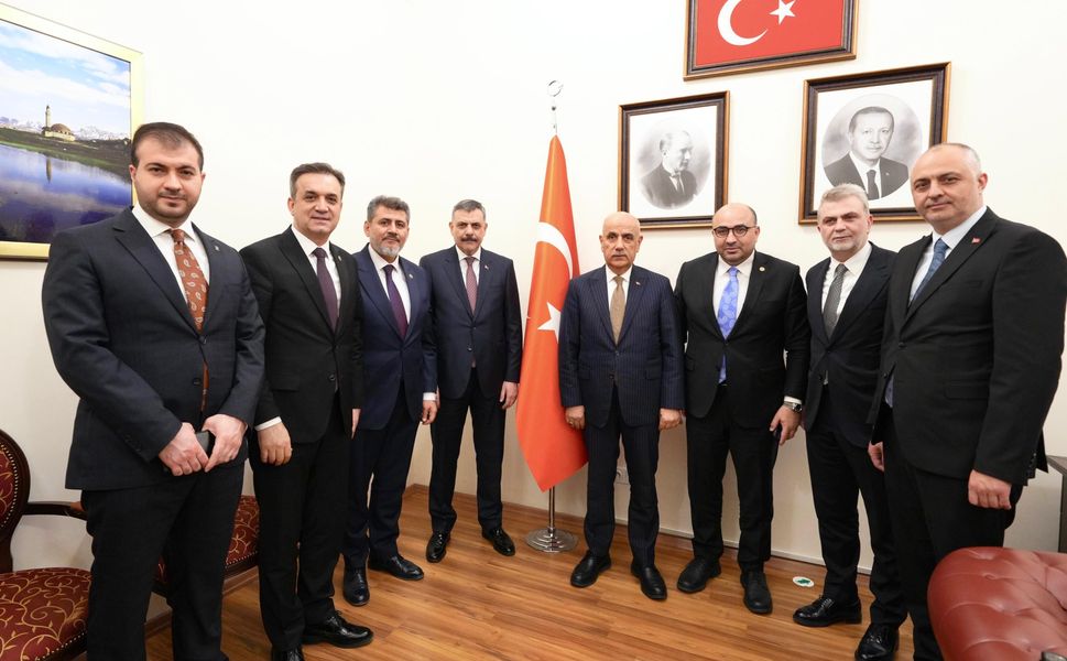 AK Parti Kahramanmaraş Heyeti İçişleri Bakanı Çiftçi ile Bir Araya Geldi