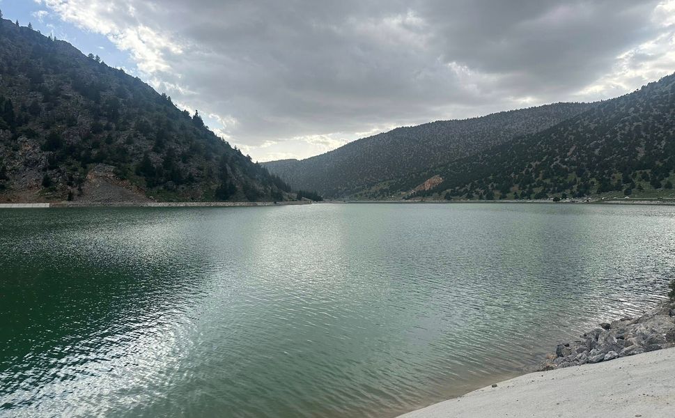 Kahramanmaraş’ta yağışların ardından Püren Gölü’nde sevindiren manzara