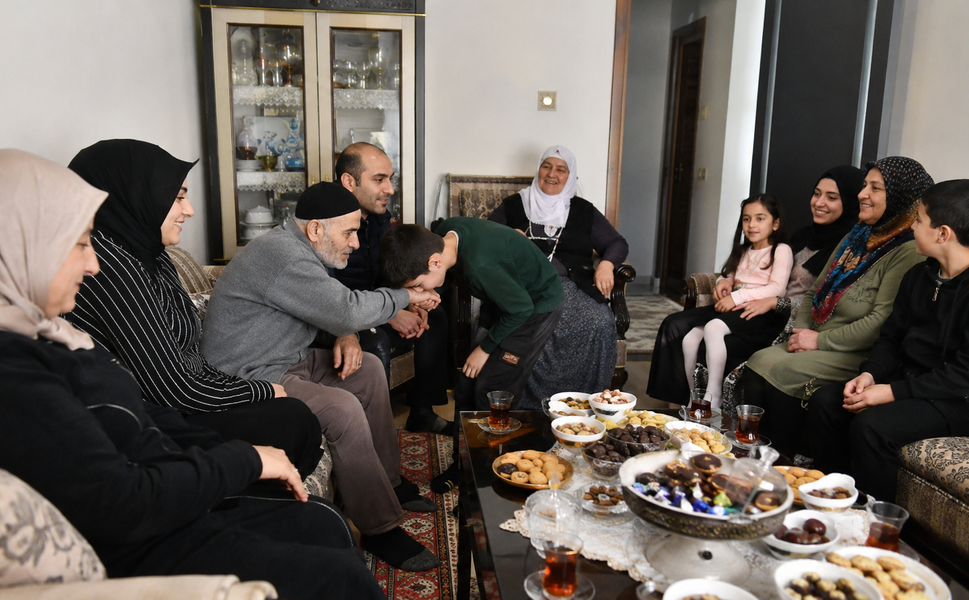 Kahramanmaraş’ta Bayramlaşma Geleneği Yaşatılıyor