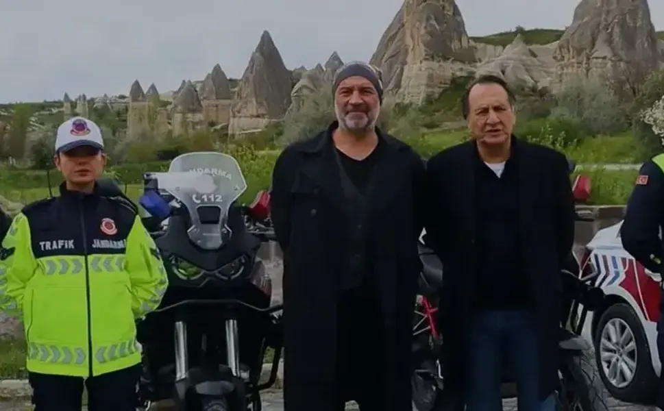 Arka Sokaklar dizisi oyuncularından ‘trafik haftası’ farkındalığı