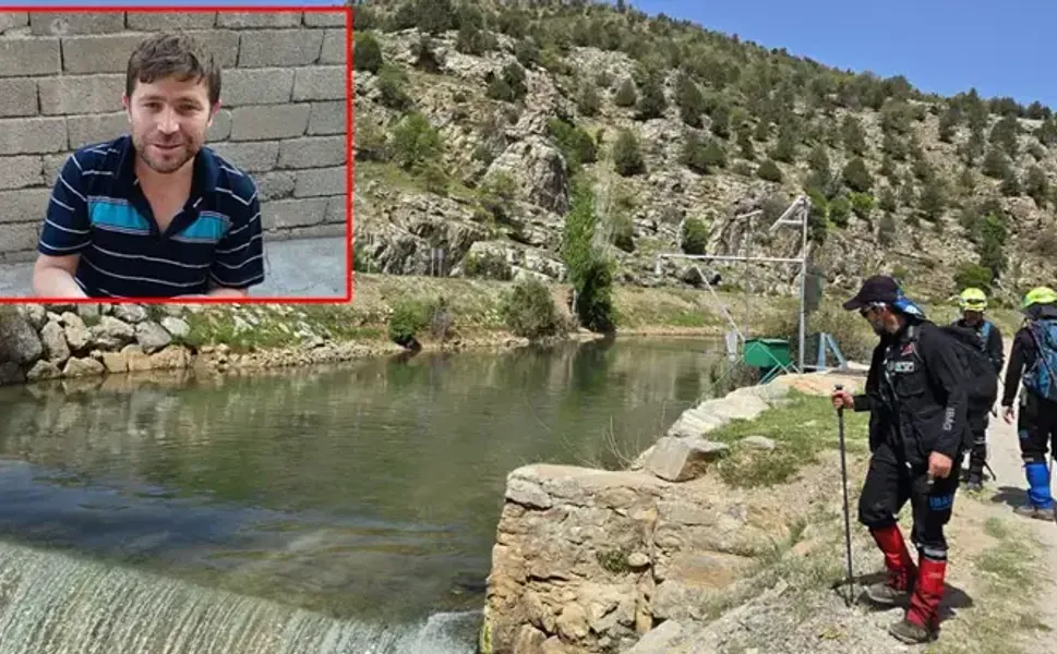 Kayıp 2 çocuk babasının kanyonda cesedi bulundu