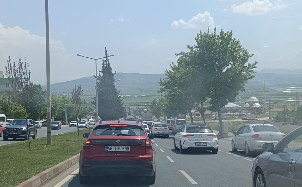 Kahramanmaraş’ta Bayram Tatili İçin Yollarda Büyük Hareketlilik