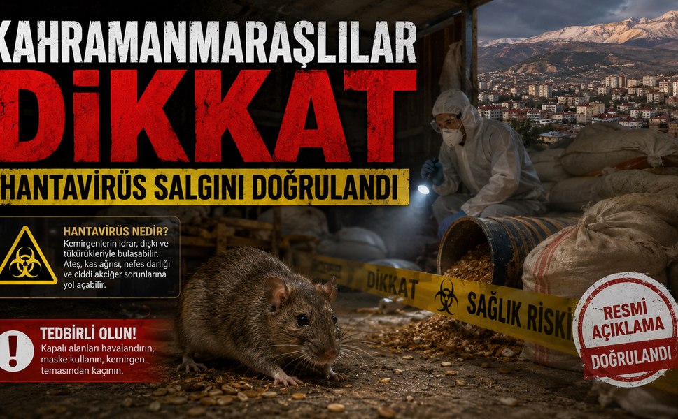 Kahramanmaraşlılar Dikkat: Hantavirüs Salgını Doğrulandı