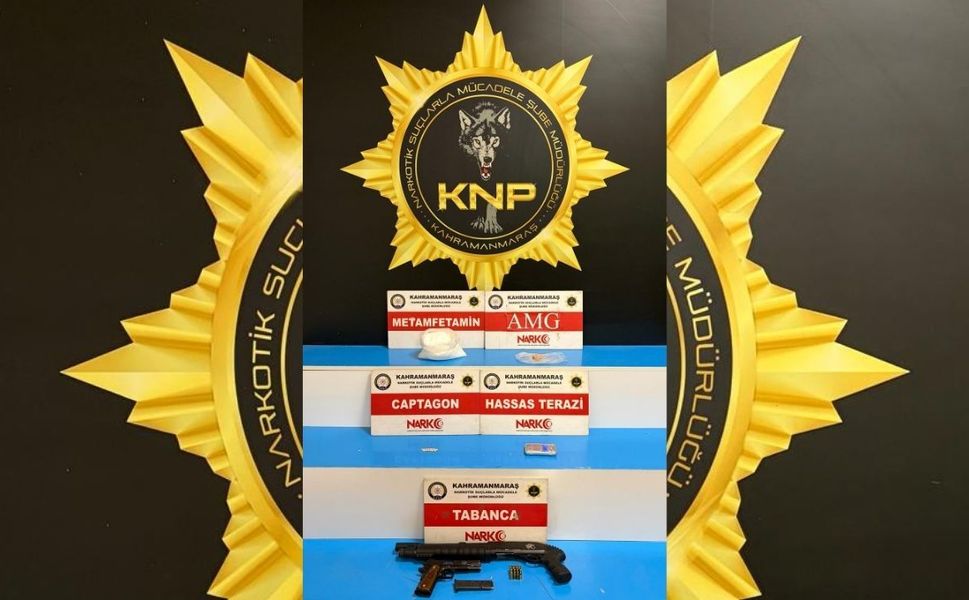 Kahramanmaraş’ta yasaklı madde operasyonunda 1 kişi tutuklandı