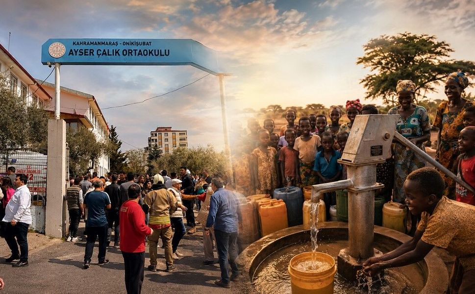 Ayser Çalık Ortaokulu şehitlerinin anısı Afrika’da yaşatılacak