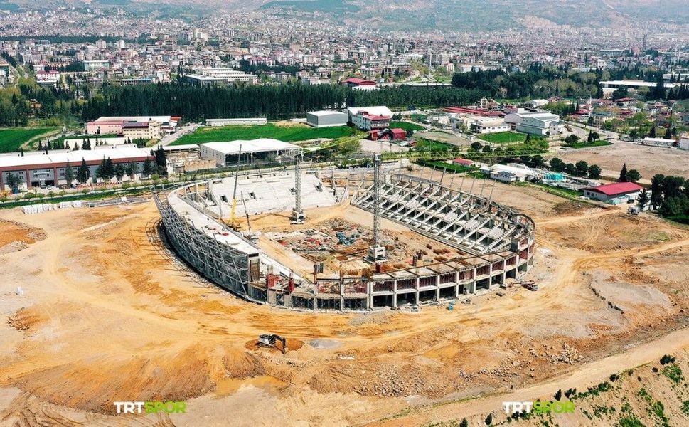TRT Spor Kahramanmaraş’ın yeni stadını paylaştı