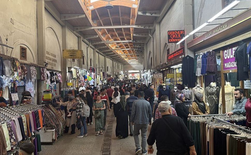 Kahramanmaraş Tarihi Kapalı Çarşı Dolup Taştı