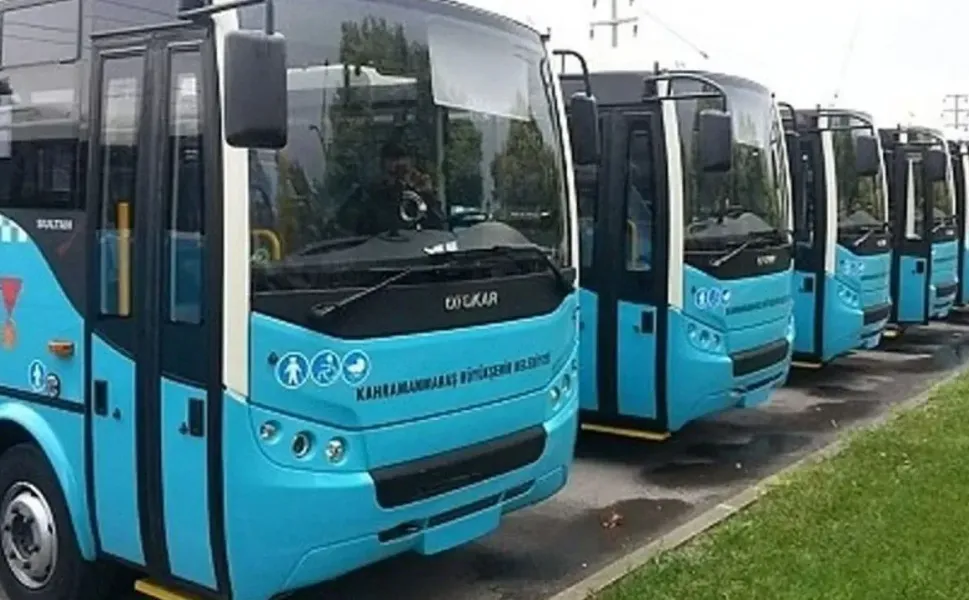 Kahramanmaraş’ta bayramda otobüsler ücretsiz!