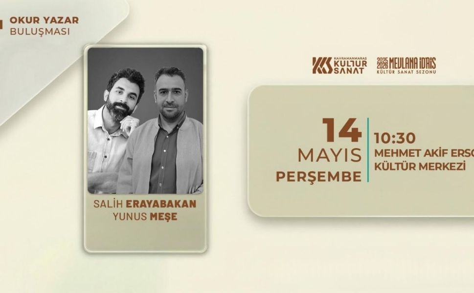 Mehmet Akif Ersoy Kültür Merkezi’nde Edebiyat Rüzgârı Esecek