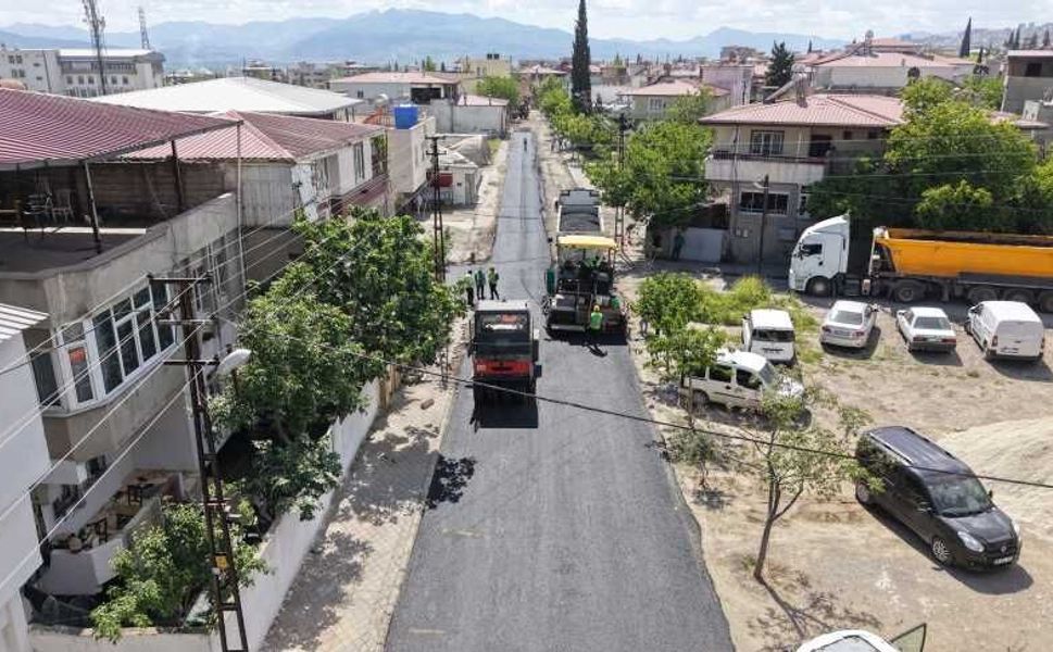 Dulkadiroğlu’nda Asfalt Seferberliği Sürüyor