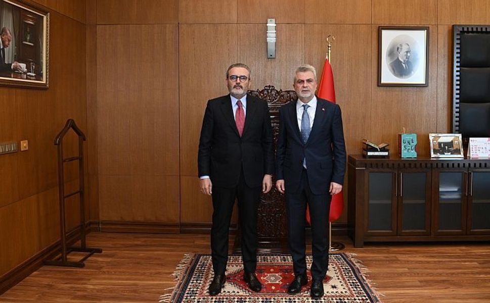 Başkan Görgel, AK Parti MKYK Üyesi Mahir Ünal’ı Makamında Ağırladı