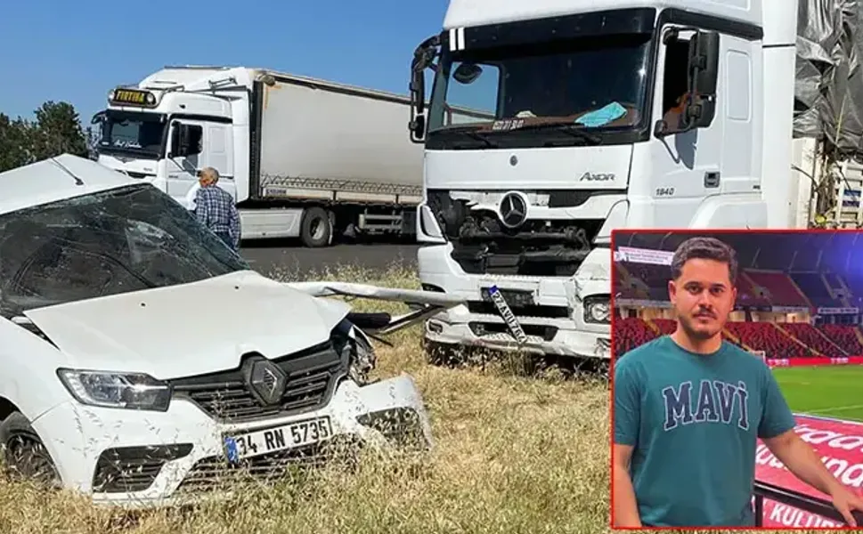 Sınav yolunda kaza; 19 yaşındaki Fatih öldü, akrabası ağır yaralı