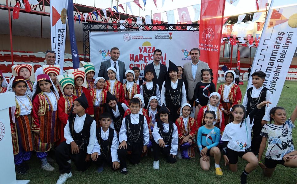Kahramanmaraş Yaz Spor Okulları Coşkuyla Açıldı