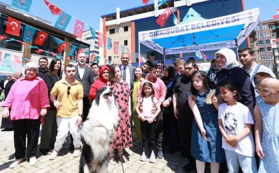 Kahramanmaraş'ta özel çocuklara bahar şenliği