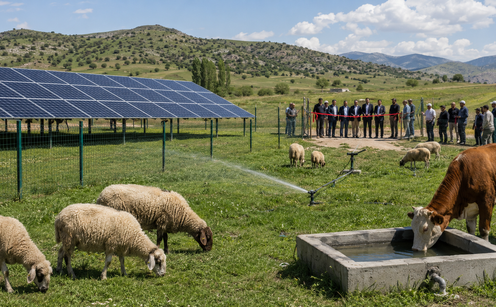 Afşin Kangal'da Mera Islah Projesi Hizmete Açılıyor