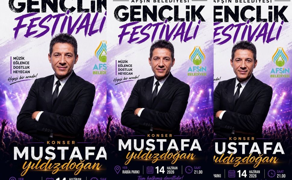 AFŞİN’DE GENÇLİK VE MÜZİK DOLU FESTİVAL HEYECANI BAŞLIYOR