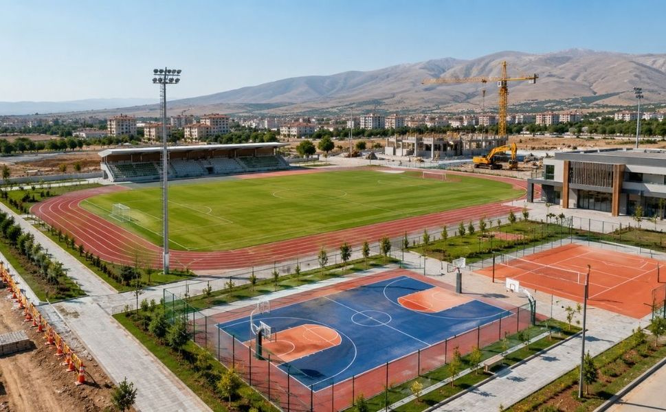 Kahramanmaraş’a yeni bir spor kompleksi kazandırılıyor