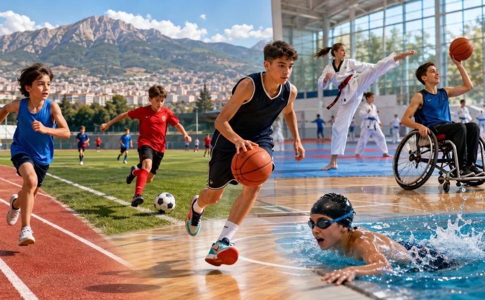 Kahramanmaraş’ta Spor Okulları İçin Kayıtlar Başladı