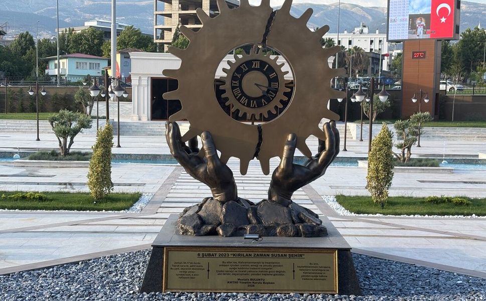 Kahramanmaraş’a anlamlı 6 Şubat anıtı inşa edildi