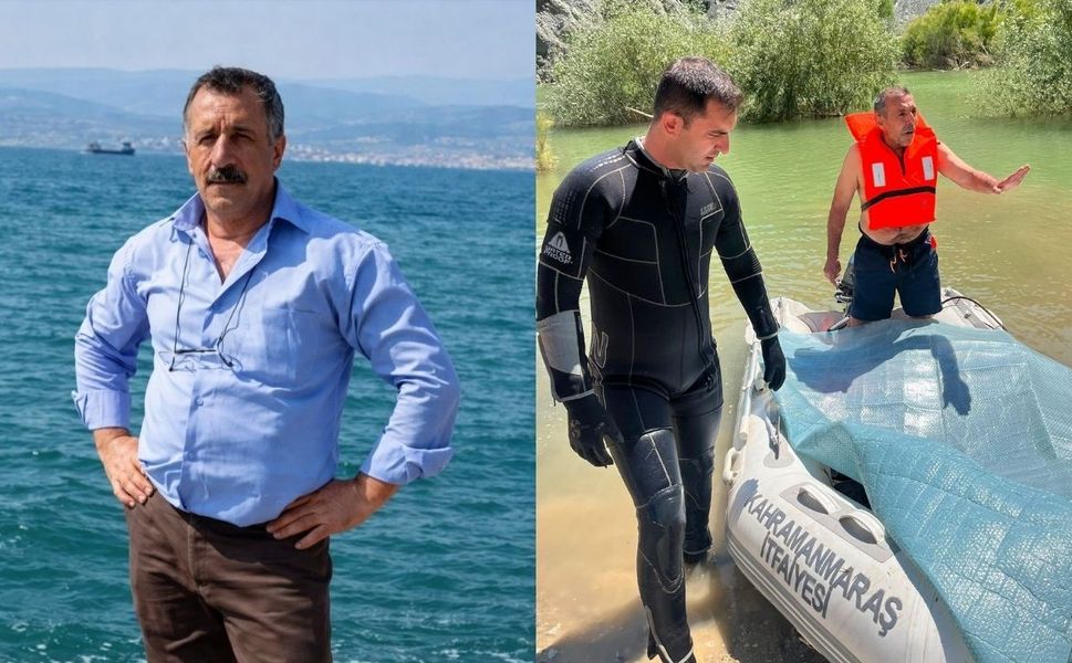 Kahramanmaraş'ta nehirde kaybolan yaşlı adamdan acı haber