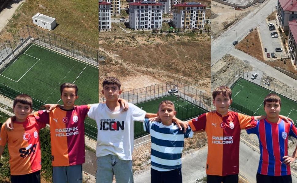Büyükşehir’den Afşin’e 3 Yeni Halı Saha, Çocuklara Yeni Oyun Alanı