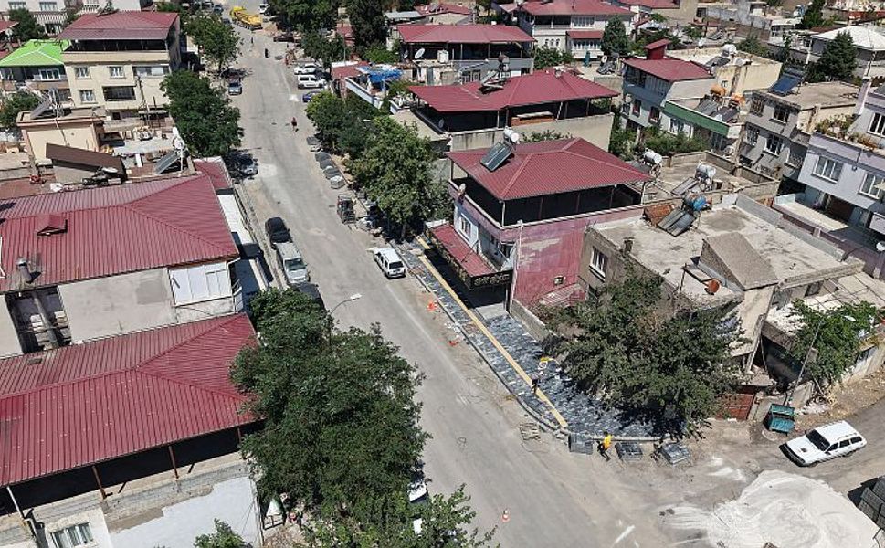 Dulkadiroğlu Hacı Murat Caddesi Modern Görünüme Kavuşuyor