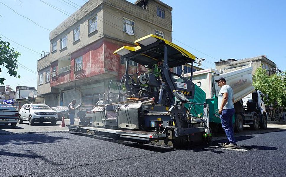Eski Sanayi Sitesinin Yolları Asfaltlıyor