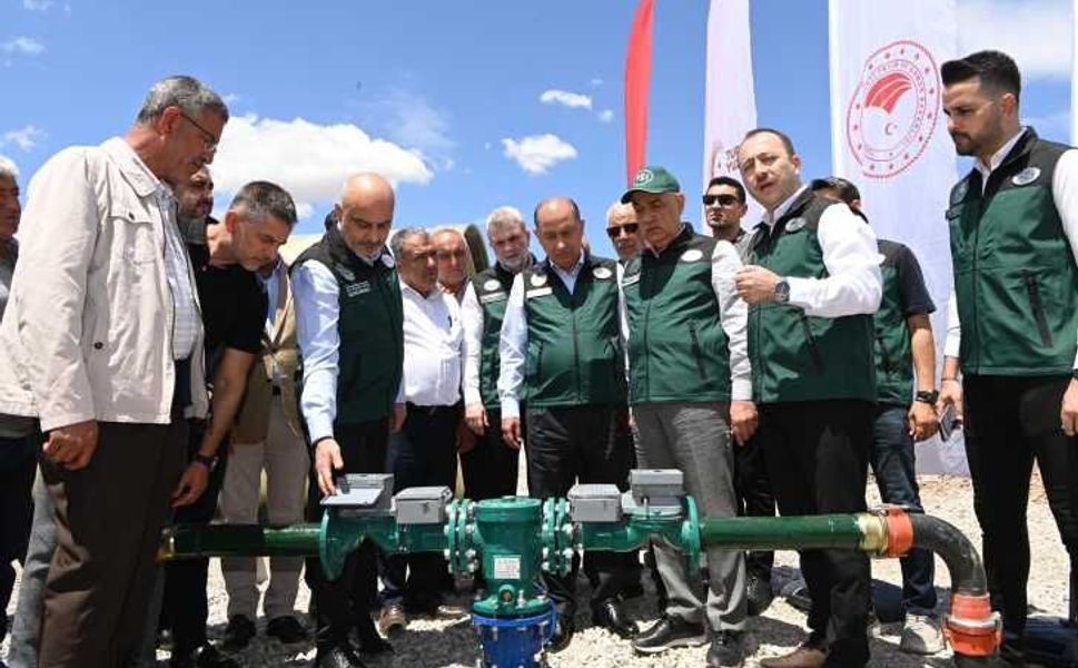 Kartalkaya Sulama Projesinde Son Durum Yerinde İncelendi