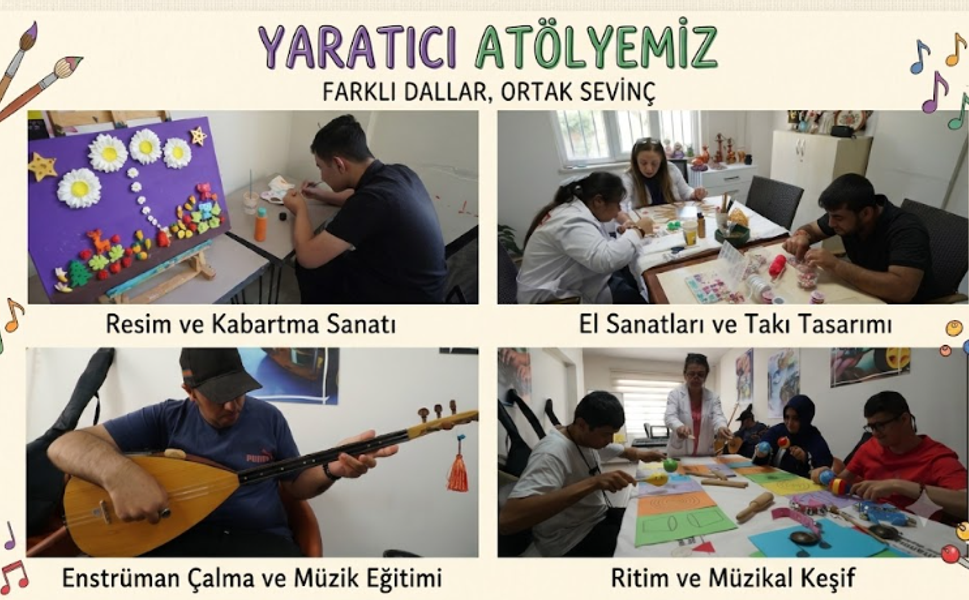 Engelsiz Yaşam Merkezi 135 Özel Gereksinimli Vatandaşa Umut Oluyor