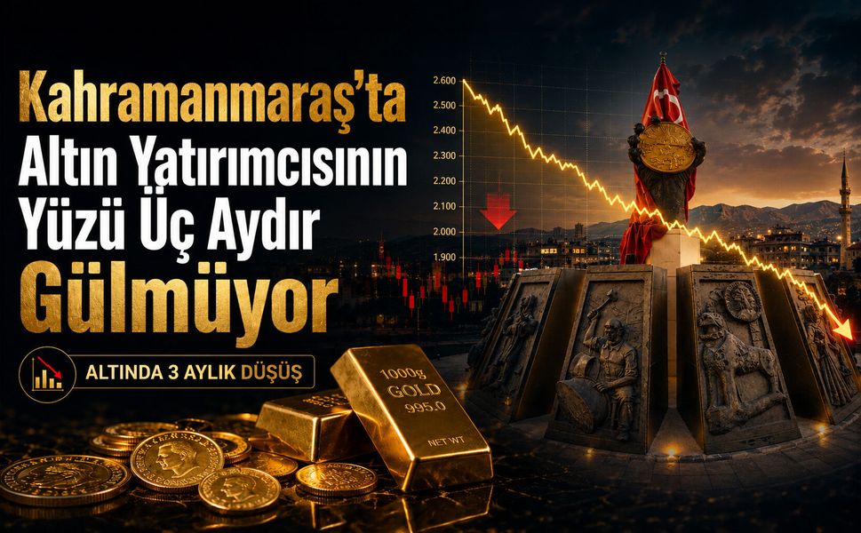 Kahramanmaraş’ta Altın Yatırımcıları Tedirgin: 3 Aylık Düşüş Sürecek mi?
