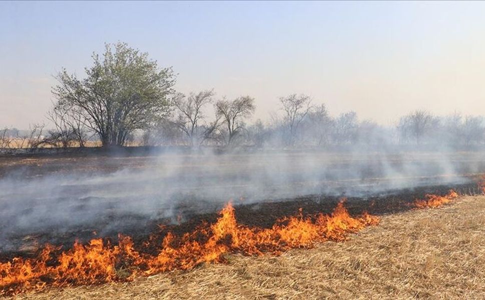 Kahramanmaraş İtfaiyesi’nden anız yangını uyarısı