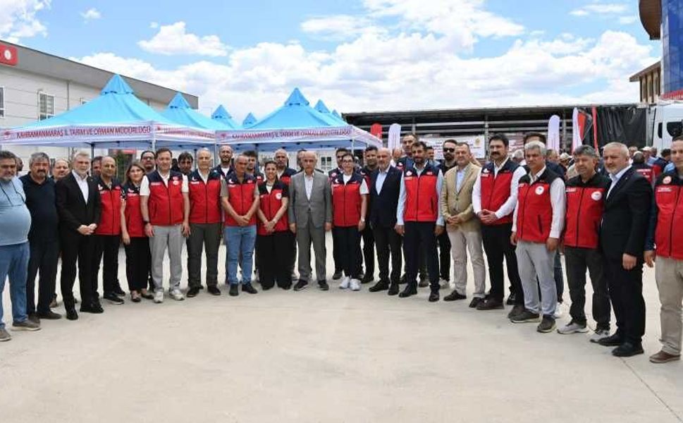 Kahramanmaraş’ta Çiftçinin Beklediği Destek Geldi