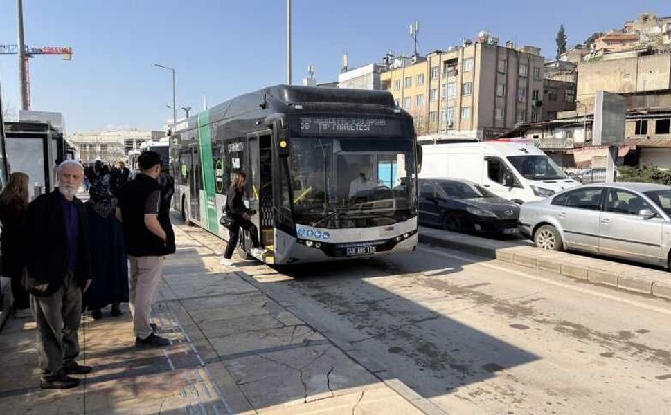 Kahramanmaraş'ta Bayram Süresince 18 Bin 900 Kişi Ücretsiz Yolculuk Yaptı