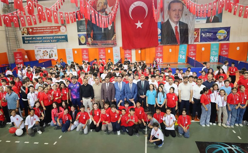 Kahramanmaraş’ta Çocuk Oyunları Şenliği Coşkuyla Tamamlandı