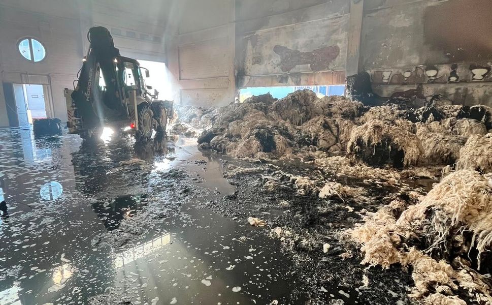 Dulkadiroğlu Yeni Sanayi Sitesi'nde Fabrika Yangını Korkuttu