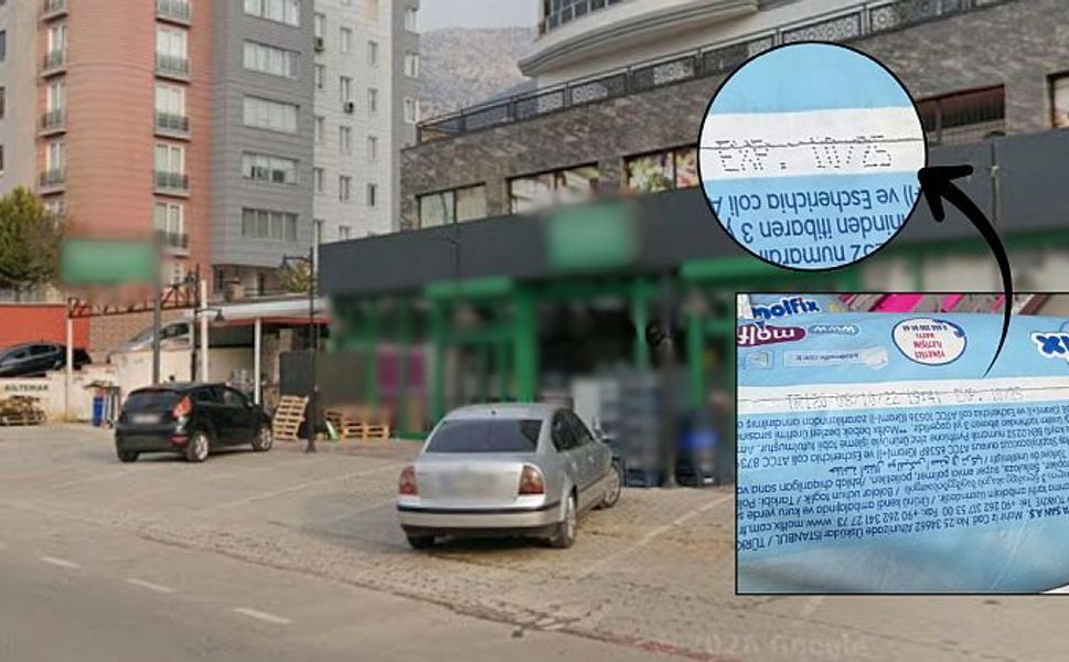 Zincir marketin raflarında son kullanma tarihi geçmiş ürünler satılıyor