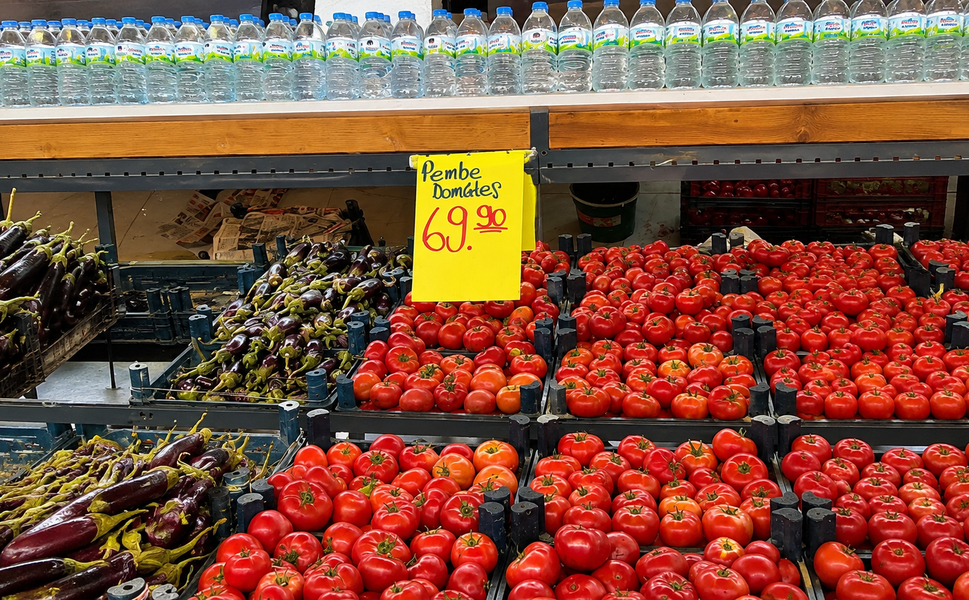 Kahramanmaraş'ta Domates Fiyatı Düştü! Köy Domatesinin Kilosu 69,90 TL'ye Geriledi