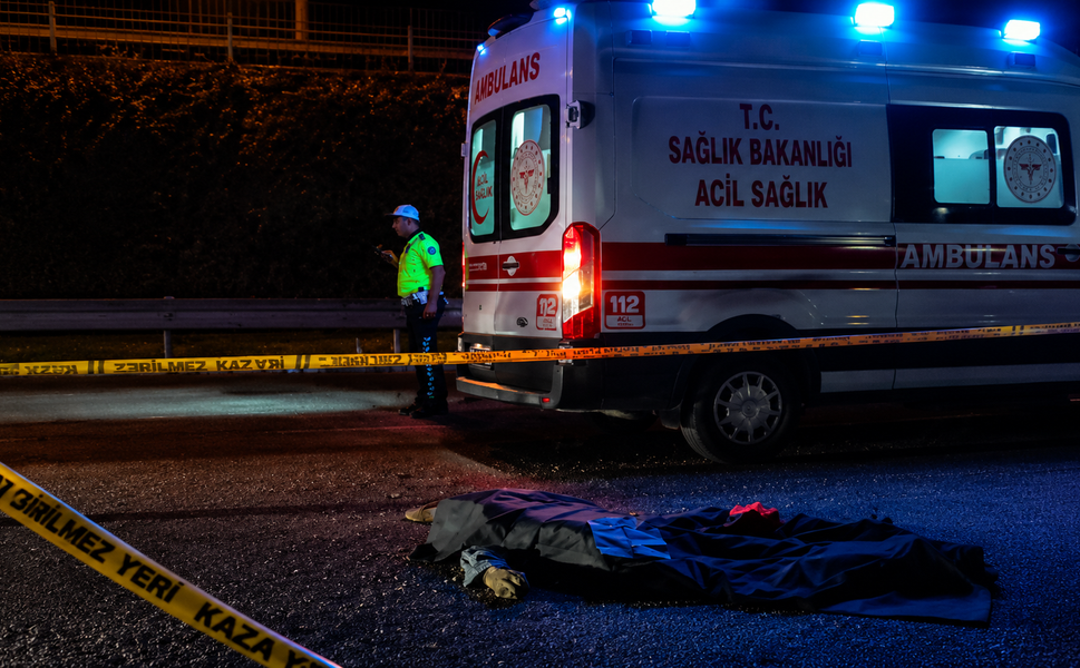 Kahramanmaraş'ta TIR'ın Çarptığı Yaşlı Adam Hayatını Kaybetti