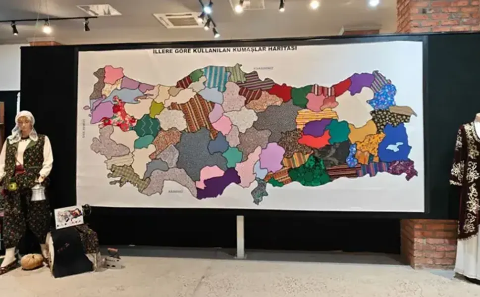 81 ilin kumaşı, Türkiye haritasında buluştu