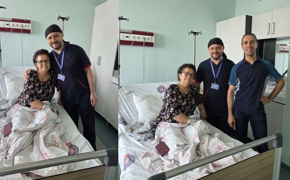 Kahramanmaraş’ta emekli öğretmeni 29 yıl önceki öğrencisi ameliyat etti